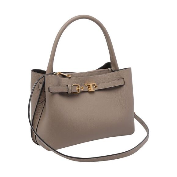 Tod's Women Mini Leather Handbag With T Timeless Logo - Picture 2 of 4